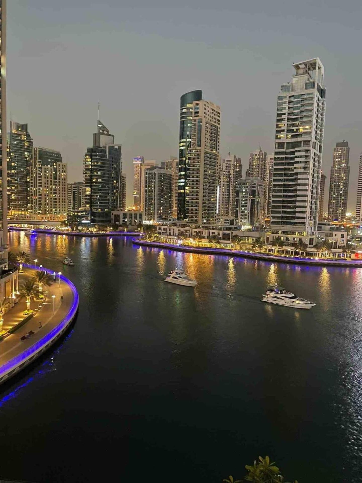 شقة Dubai Marina Amazing View Sea View المظهر الخارجي الصورة